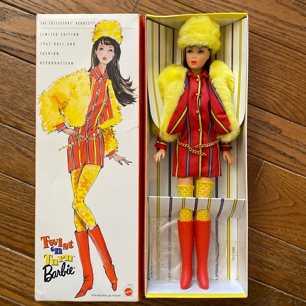 Barbie 1967 twist n turn reproduction (1997) - Picture 1 of 6